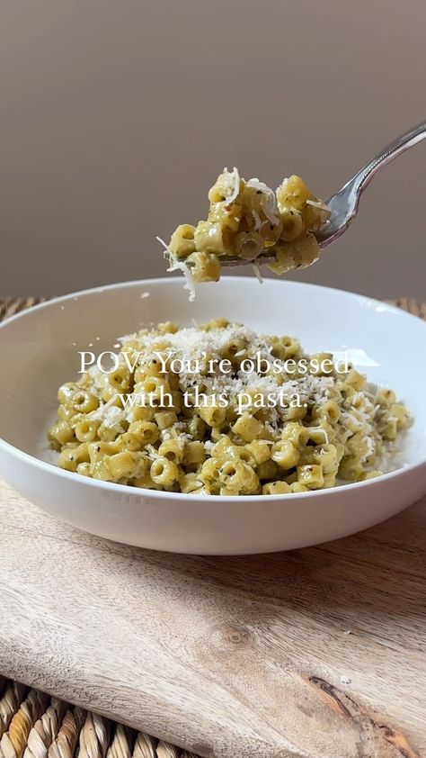 HOLLY B. | simply delicious recipes ♡ | After a day filled with volleyball action, my daughter’s pasta cravings hit hard. We rummaged through the cupboard and found some ditalini… | Instagram Viral Pasta, Creamy Pesto Pasta, Ditalini Pasta, Creamy Pesto, Crushed Red Pepper, Whipping Cream, Simply Delicious, Pesto Pasta, Family Meal