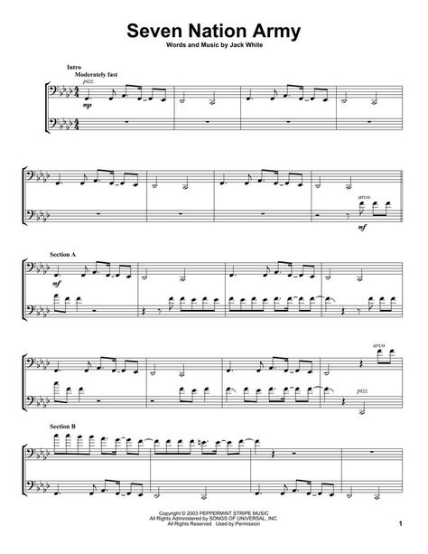 Trombone Sheet Music, Cello Sheet Music, Clarinet Sheet Music, Seven Nation Army, Cello Music, Looking For Friends, Violin Music, Cellos, Education Humor