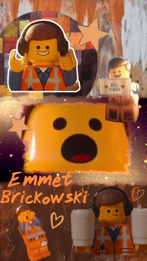 EMMET BRICKOWSKI 🫶🫶🫶 #legomovie #thelegomovie Emmet Brickowski, Emmet Lego, Lego Wallpaper, The Lego Movie, Lego Batman Movie, Lego Characters, Lego Worlds, Lego Movie, Lego Batman