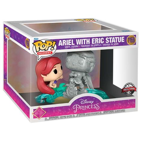 #bobblehead #funko #funkopop #funkopops #funkofamily #funkocollector #giftidea #ariel #disney #thelittlemermaid #disneyprincess #littlemermaid #mermaid #princess #noah #rapunzel #frozen #disneyland #cinderella #belle #disneyworld #underthesea #snowwhite #arielnoah #sahabatnoah #princessariel #jasmine #elsa #cosplay #art #mulan #aurora #ursula #love #partofyourworld #greenlight #disneygram Funko POP! Moment Ariel with ERIC Statue 1169 Box Lunch Exclusive Disney Souvenirs, Disney Pop, Little Mermaid Ariel, Pop Disney, Disney Princess Ariel, Disney Ariel, Pop Figures, Ariel The Little Mermaid, Pop Design