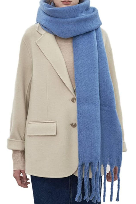 Linked! Available on Amazon in multiple colors. Cashmere Large Big Colored Scarf - great Acme Studios Scarf Doop. #fall #falltrends #falloutfits #winteroutfits #acmestudioscarf #acmescarf #winteraccessories #outfitidea #winteroutfits2023 #scarf #amazonfind #amazonmusthaves #wishlistideas #christmaslistidea #womensgift #giftideas #winterclothing #cashmere #cashmerescarf #pinterst #treding #tiktoktrends #falltrends #wintertrends #dream #closet #musthaves #uniquejewelry #outfit #luxurywomens Big Wool, Plaid Shawl, Chunky Scarf, Chunky Scarves, Colorful Scarf, Oversized Scarf, Blanket Soft, Patterned Scarves, Pashmina Shawl