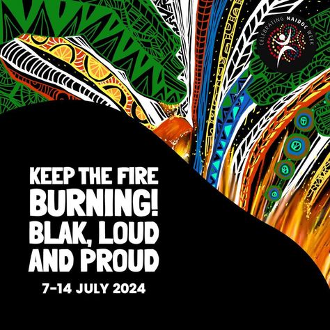 Keep the Fire Burning. Blak, Loud and Proud!⁠ ⁠ This year's NAIDOC Week (7-14 July) theme celebrates the unyielding spirit of our communities and invites all to stand in solidarity, amplifying the voices that have long been silenced.⁠ ⁠ "Blak, Loud and Proud" encapsulates the unapologetic celebration of Indigenous identity, empowering us to stand tall in our heritage and assert our place in the modern world. This theme calls for a reclamation of narratives, an amplification of voices, and an ... Naidoc Week, Fire Burning, Our Place, Stand Tall, The Fire, The Voice, Celebrities, Quick Saves