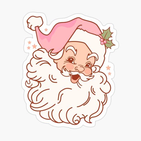 Vintage Santa Svg Free, Retro Santa Svg, Vintage Santa Svg, Barbie Christmas Svg, Vintage Christmas Svg, Christmas Digital Products, Retro Christmas Svg, Ipad Cricut, Crewneck Designs