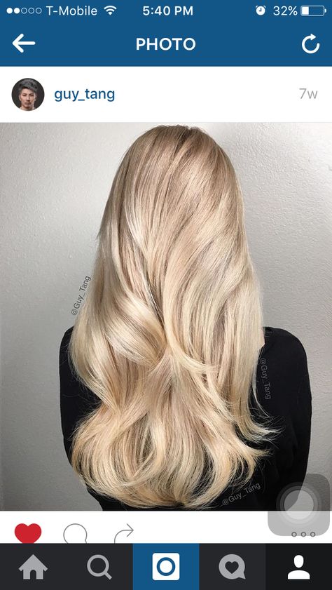 Butter blonde Polished Hairstyles, Butter Blonde Hair, Butter Blonde, New Tone, Guy Tang, Hair Affair, Hair Color And Cut, Hair Envy, Blonde Color