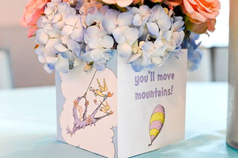 Dr Seuss Baby Shower Decorations, Dr Suess Baby, Halloween Gender Reveal, Dr Seuss Birthday Party, Dr Seuss Baby Shower, Dr Seuss Quotes, Seuss Party, Seuss Quotes, Vase With Lights