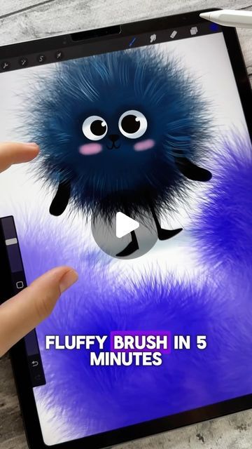 Tools for Procreate | Brushes for digital art on Instagram: "How to make a Fluffy Brush in Procreate?" Procreate Brush Tutorial Videos, Simple Digital Art Ideas, Pro Create, Graphic Design Website, Procreate Ipad Art, Procreate Ipad, Font Graphic, Design Websites, Ipad Art