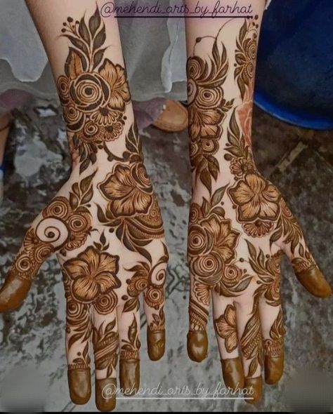 Kashee's Mehndi Designs, Front Mehndi Design, New Mehndi, Khafif Mehndi Design, Mehndi Designs 2018, Rose Mehndi Designs, Modern Mehndi Designs, Engagement Mehndi Designs, Full Mehndi Designs