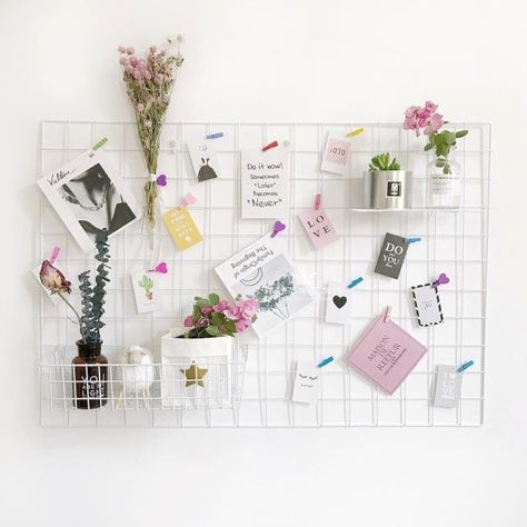 Wall Grid, Diy Wand, Cute Dorm Rooms, Diy Decor Ideas, Room Transformation, Best Diy, Decor Guide, Dorm Room Decor, Cool Rooms