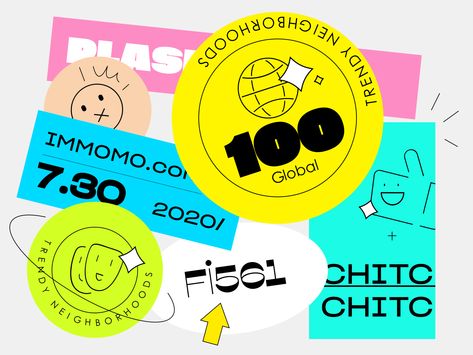 Cool Stickers Graphics, Bible Design, Retro Elements, 타이포그래피 포스터 디자인, Design Jobs, Graphic Design Fun, Design Graphique, Design Reference, Graphic Design Posters