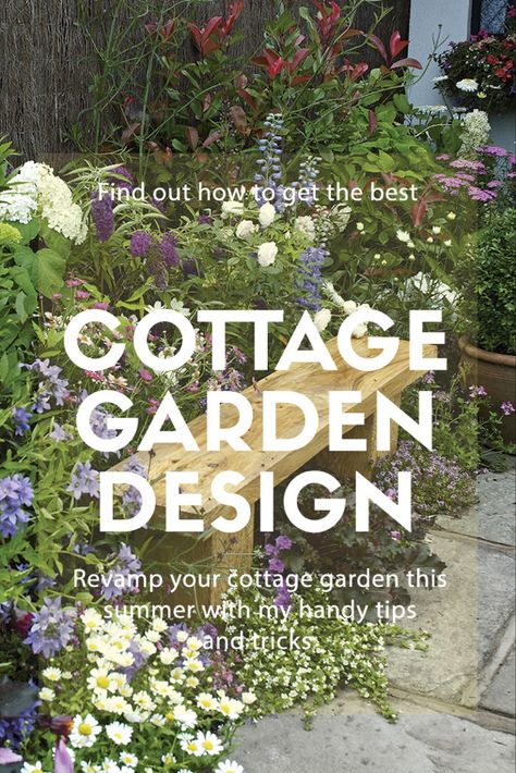 Small Romantic Garden Ideas, Cottage Garden Ideas Layout, Country Cottage Garden Design, Country Cottage Garden Ideas, Cotswold Garden Ideas, Cottage Patio Garden Ideas, Cottage Garden Patio Ideas, English Cottage Garden Design Layout, Small English Garden Ideas