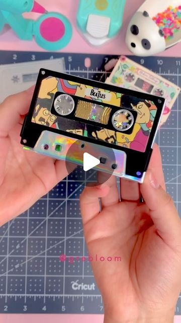 Diy Cassette Tape Cardboard, Cassette Tape Crafts, Box Tape, Box Diy, Tape Crafts, Cassette Tape, Cassette Tapes, On Instagram, Gifts