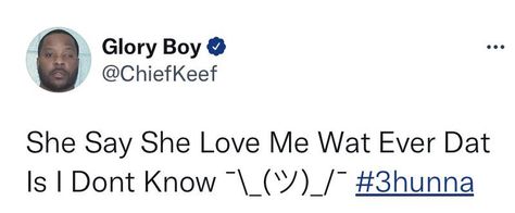 Chief Keef Tweets Twitter, Gang Tweets, Partynextdoor Tweets, Chief Keef Tweets, Rapper Tweets, Iconic Tweets, Good Insta Captions, Rapper Quotes, Twitter Tweets