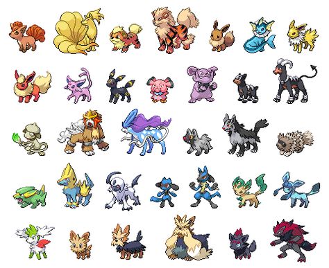 dog type pokemon list - Google Search Pokemon Dog Type, Dog Type Pokemon, Pokemon Dog, Pokemon List, Pokémon Collection, List Of Pokemon, Dog Pokemon, Pokémon Oras, Pokemon Realistic