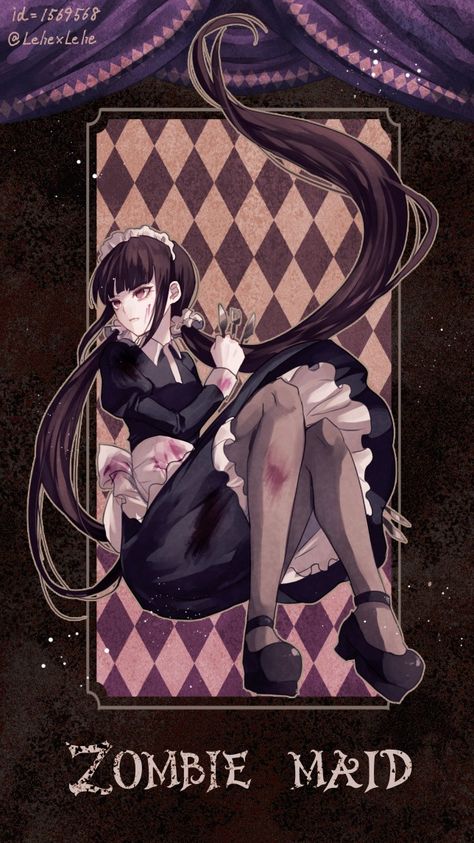 Zombie Maid Maki Harukawa Danganronpa V3 Danganronpa V3 Halloween, Danganronpa Halloween, Maki Harukawa, Type Of Boyfriend, Dangan Ronpa, Danganronpa 3, Danganronpa V3, Danganronpa Characters, Danganronpa