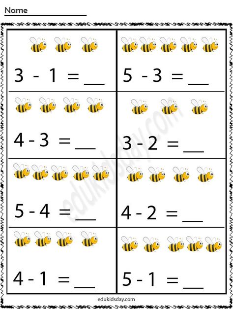 1st Grade Subtraction Worksheets - Printable for Free. Help your child learn subtraction with these fun and engaging worksheets. Includes a variety of problems to practice different subtraction Subtraction Worksheets Kindergarten, Free Subtraction Worksheets, Math 1st Grade, Math Subtraction Worksheets, Subtraction Kindergarten, First Grade Math Worksheets, Math Subtraction, Addition And Subtraction Worksheets, 1st Grade Math Worksheets