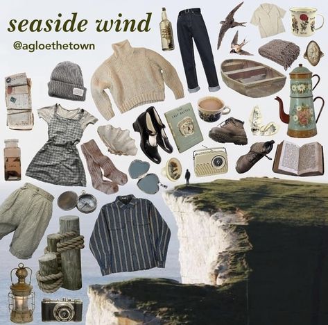 Ocean Aesthetic Outfit, Dark Nautical Aesthetic, Fashion Aesthetic Outfits, Academia Aesthetic Outfit, Nautical Aesthetic, Nautical Outfits, Lighthouse Keeper, Ocean Aesthetic, Mermaid Aesthetic