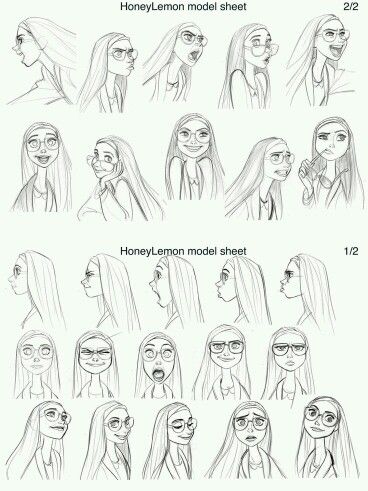 These are all my facial expressions :D Disney Expressions, Concept Art Landscape, Drawing Disney, Expression Sheet, Character Design Cartoon, Epic Mickey, Jin Kim, Dragon Age 2, The Jungle Book