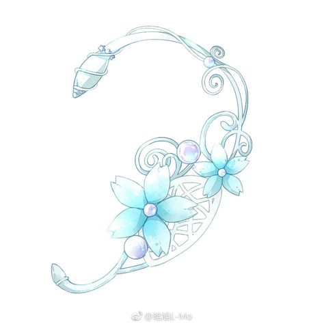 Accessories Design Sketch, Chinese Accessories, Anime Jewelry, Fantasy Props, Anime Accessories, Magical Jewelry, Fantasy Jewelry, Girly Jewelry, Fantasy Clothing