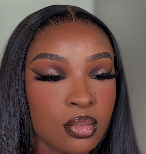 Flawless Face Makeup, Maquillage On Fleek, Light Makeup Looks, Idea Birthday, Makeup For Black Skin, Birthday Makeup, Brown Skin Makeup, Lip Combo, Makeup Idea