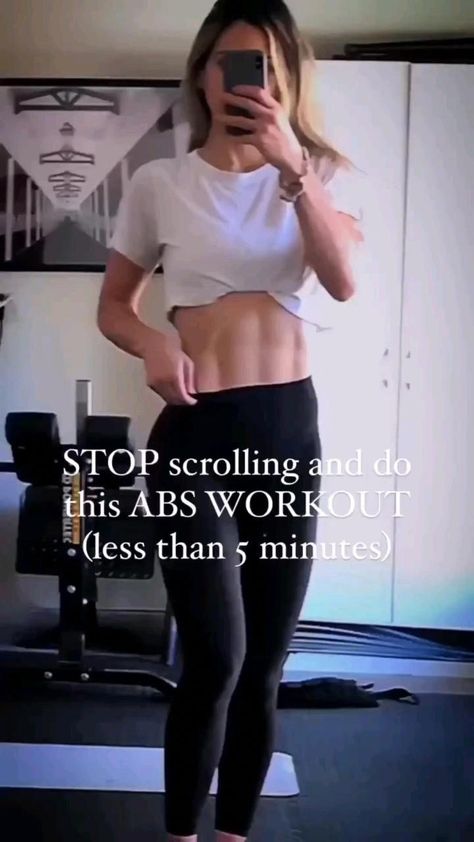 Quick Ab Workout, Sixpack Workout, Workouts For Teens, Month Workout, Summer Body Workouts, Simple Exercises, Workouts For Women, Trening Abs, Fat Loss Workout