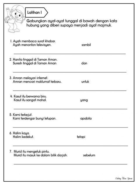 Learn To Read English, The Worksheet, Bahasa Melayu, Pre Writing, School Subjects, Online Workouts, Exercise For Kids, Google Classroom, English Lessons