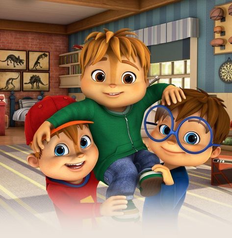 Alvin And The Chipmunks Cartoon, Chipmunks Cartoon, Theodore Alvin, Alvin And Chipmunks Movie, Alvinnn!!! And The Chipmunks, Chipmunks Movie, The Chipettes, We Bare Bears Wallpapers, Troll Party