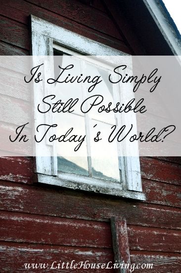 Is Living Simply Still Possible in Today's World? Is the simple living lifestyle still achievable? Tips on minimalism and frugality, and overall how to simplify life. #diy #homestead #simpleliving Minimalistic Life, Christian Hospitality, Organize Life, Simple Living Lifestyle, Organizing Life, Living Simple, Homesteading Ideas, Living Simply, Budgeting 101