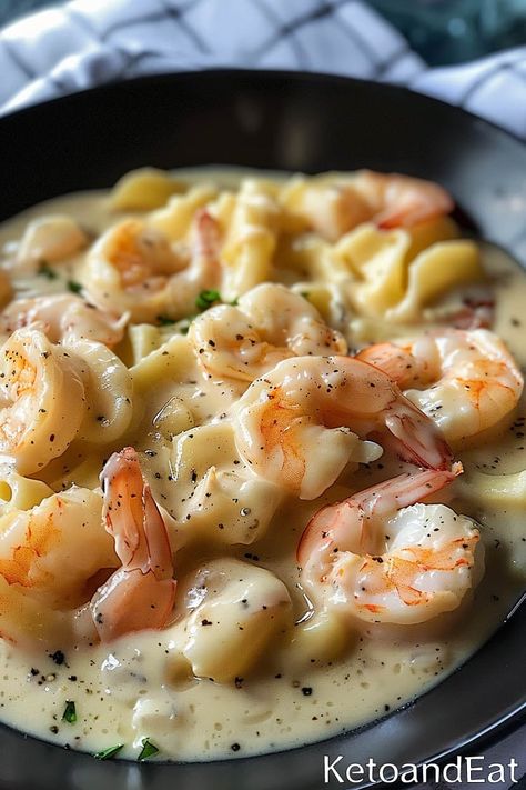 Carnivore Seafood Alfredo: Perfect Dish for Carnivore Diet Dirty Carnivore Diet, Seafood Alfredo Recipe, Ab Recipes, Carnivorous Diet, Carnivore Meals, Seafood Alfredo, Caveman Diet Recipes, Keto Shrimp Recipes, Pasta Seafood