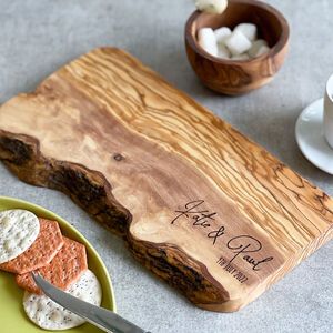 Antipasti Board, Olive Wood Cheese Board, Personalized Cheese Board, Wood Cheese Board, Personalized Engraved Gifts, Leaving Gifts, Anniversary Gifts For Couples, Cheese Serving, Cheese Platters