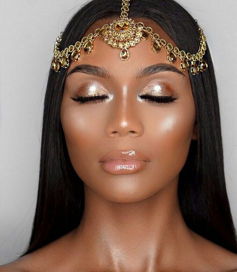 Golden Makeup, Goddess Hair, Goddess Makeup, Fun Makeup, Bobby Pin Hairstyles, Head Scarf Styles, Goddess Hairstyles, Glamorous Party, Jewelry Hair