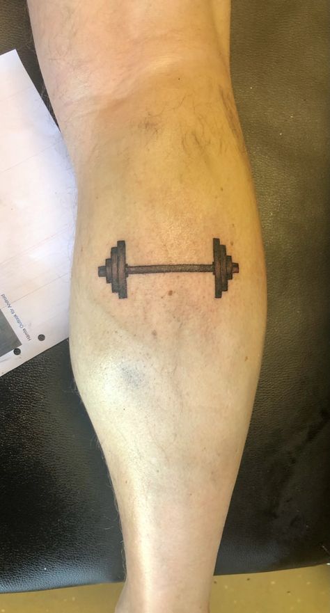 Body Builder Tattoo, Barbell Tattoo, Weightlifting Tattoo, Patchwork Tattoos, Medical Tattoo, American Tattoos, Unique Tattoo Designs, Modern Tattoos, Tattoo Trends