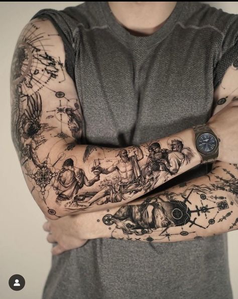 Tattoos Masculinas, Anatomy Tattoo, Tattoo Website, Simple Arm Tattoos, Gallery Tattoo, Armband Tattoo Design, Crazy Tattoos, Back Tattoos For Guys, Greek Tattoos