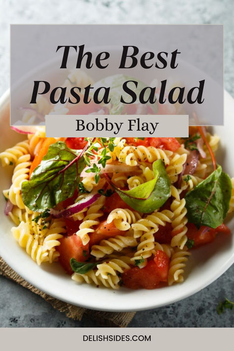 Pasta Salad Recipe Pasta Salad Ingredients, Salad Inspiration, Fusilli Pasta, Easy Pasta Salad Recipe, Best Pasta Salad, Bobby Flay, Best Salad Recipes, Easy Pasta Salad, Dinner Salads