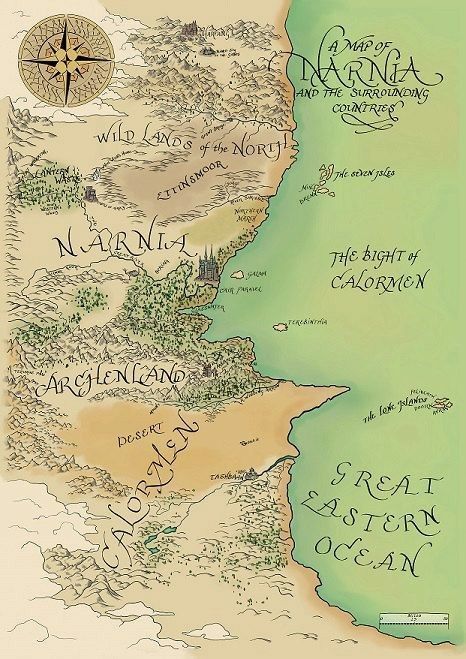 Narnia Room, Narnia Map, Map Of Narnia, Cs Lewis Books, History Subject, Game Of Thrones Costumes, Dragon Mask, The Borgias, Hand Drawn Map