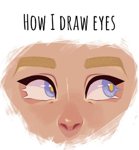 How To Draw Eyes, Cartoon Eyes Drawing, Tree Drawings Pencil, Draw Eyes, Cartoon Eyes, Eye Tutorial, Aesthetic Eyes, Wow Art, Art Style Inspiration