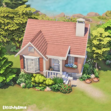 #EAPartner | BaseGame Starter Home 🏡 Hey everyone! It’s been awhile! Yikes I was sick for all of March 🤧 But I am feeling much better. For todays build I created a base game starter home for a single sim, weirdly enough this is my first time making a starter home too lol 😆 👉Speed build is up on my YouTube, Link in bio Build Details: 🏡 20x15 💰$17,647 🛏️ 1 Bedroom 🚽 1 Bathroom ✅ No CC 🌸 Gallery Id: elfishlyamie 👀 Disclaimer: Thank you to the EA Creator Network, I do receive free codes and... Sims 4 Starter Home, Sims 4 Loft, Sims Building, Starter Home, Sims 4 Build, Sims 4 Game, Youtube Link, Sims House, The Sims