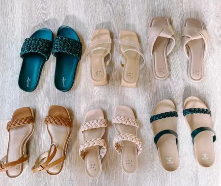 Sandals beau teal wedge heels slides braided Brown Open-heel Beach Slides, Beach Slides With Braided Slip-on Straps, Summer Beach Wedge Sandals With 4-inch Heel, Spring Beach Wedge Heel T-strap Sandals, Mule Heels, Synthetic Open-toe Wedge Sandals With Textured Sole, Spring Shoes, Wedge Heels, Mule