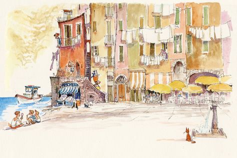 Luca Concept Art, Pixar Concept Art, Luca Art, Disney Luca, Luca Disney, Luca Pixar, Lucas Movie, Art Of Disney, Italian Coast