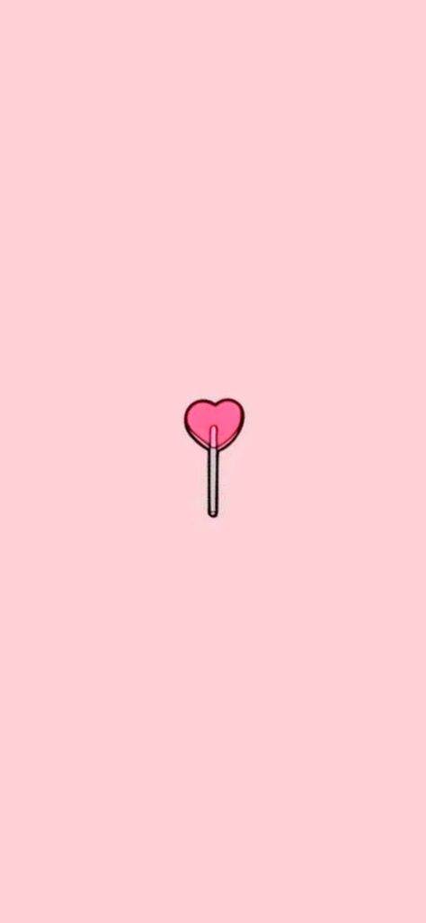 Lolipop Wallper, Lollipop Wallpaper, Lollipop Iphone Wallpaper, Heart Lollipop Wallpaper, Red Heart Lollipop Aesthetic, Lollipop, Pink Heart, Phone Wallpaper, Pink