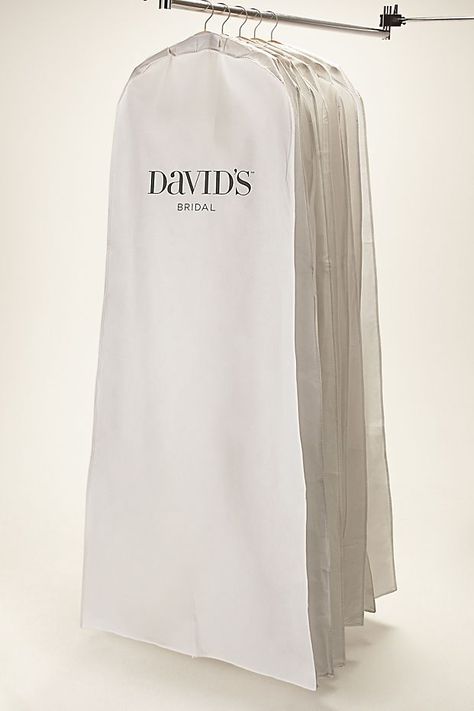 Non White Wedding Dresses, Bridal Logo, Linen Wedding Dress, Wedding Dress White, Davids Bridal Wedding Dresses, Clothing Packaging, Garment Cover, Bridal Wedding Dress, Garment Bag