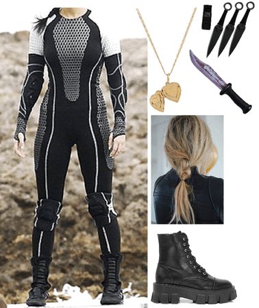 Hunger Games Oc Outfits, District 4 Outfit, Hunger Games Clothes, Hunger Games Outfit Ideas, Hunger Games Inspired Outfits, Scarlet Widow, Hunger Games Costume, Hunger Games Tributes, Hunger Games Outfits