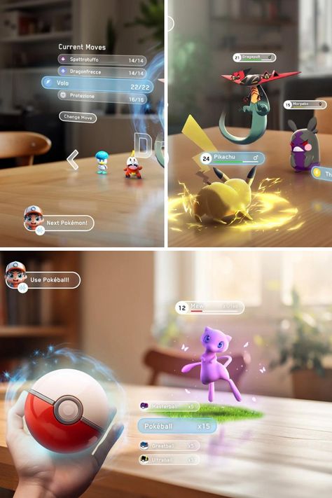 Spatial Computing Breakthrough: How a Mixed Reality Pokemon Game Could Elevate Apple's Vision Pro. Learn More! Spatial Computing, Apple Vision Pro, Vr Camera, Handheld Camera, Popular Pokemon, Pokemon Game, Vision Pro, Mixed Reality, Toy Packaging