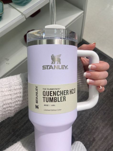 Buy a Stanley Cup on amazon! Any color and any ounce size!! Stanley Cup Purple, Stanley Purple, Purple Stanley Cup, Purple Stanley, Cup Aesthetic, Preppy Skincare, Papel Vintage, Wallpaper Samsung, Stanley Cups