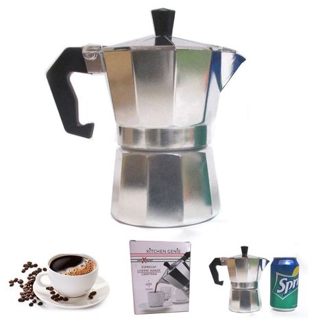 Cuban Coffee Maker, Stovetop Espresso, Espresso Pods, Cuban Coffee, Cappuccino Machine, Percolator Coffee, Espresso Makers, Coffee Pots, Espresso Maker