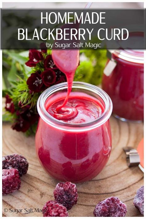 Berry Curd, Blackberry Curd, Curd Recipes, Jam Making, Blackberry Recipes, Canning Jam, Pane Dolce, Curd Recipe, Jelly Recipes