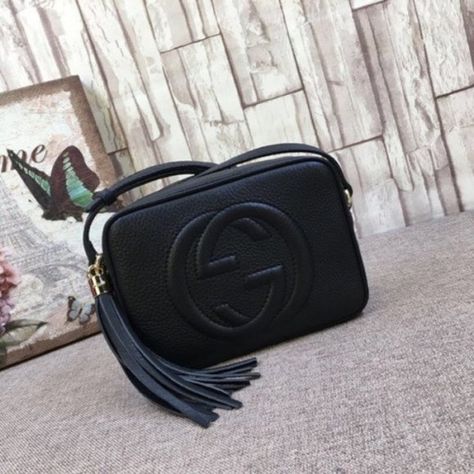 💛NWT Gucci Soho Small Leather Disco Bag Gucci Handbags Crossbody, Gucci Soho Disco Bag, Gucci Marmont Matelasse, Soho Disco Bag, Inspired Handbags, Gucci Soho, Gucci Crossbody Bag, Gucci Soho Disco, Sequin Bag