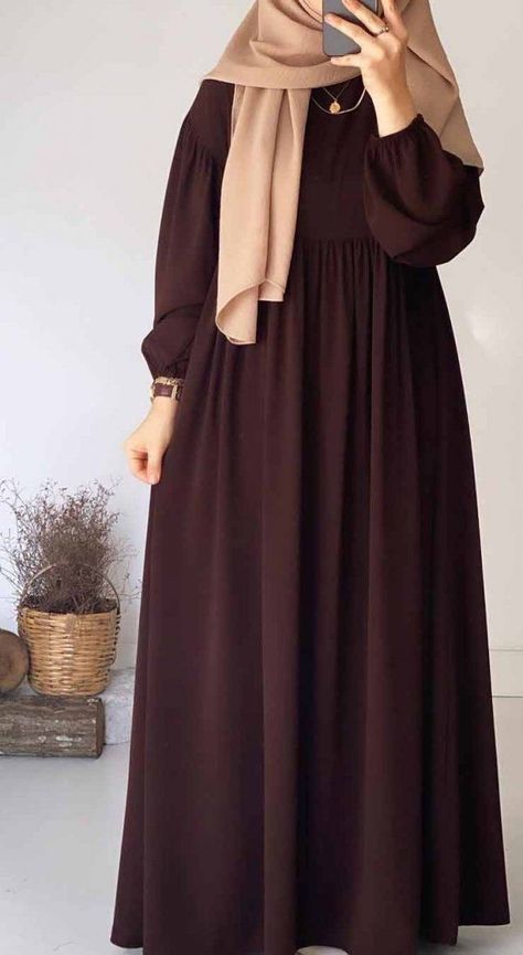 Abaya Fashion, get like  this one from amazon Simple Abaya Designs, Latest Abaya Designs, Simple Abaya, Muslimah Fashion Casual, Abaya Design, Mode Turban, Modest Dresses Casual, Modesty Fashion, Muslim Fashion Dress