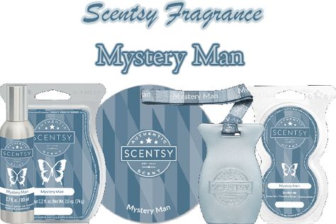 Scentsy's Mystery Man brings warm white cedar, green verbena and citrusy bergamot in a perfectly spiced, sensual fragrance. *Also available in Scentsy Body products https://cuanam50.scentsy.us/product/search?query=Mystery%20Man Men Scents, Mystery Man, Scentsy Consultant Ideas, Car Bar, Scented Wax Warmer, Scentsy Business, Scentsy Independent Consultant, Scentsy Fragrance, White Cedar