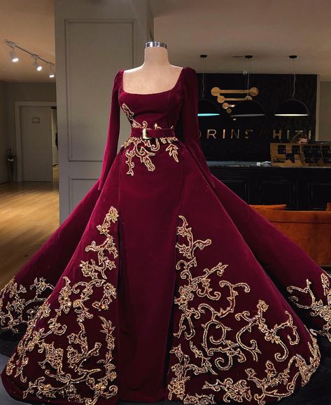 Prom Dresses 2023 Long Sleeve, Prom Dresses 2023 Long, Vintage Prom Dresses Long, Vintage Prom Dresses, Prom Dresses 2023, Muslim Evening Dresses, Plus Size Formal, Vintage Prom, Burgundy Prom Dress