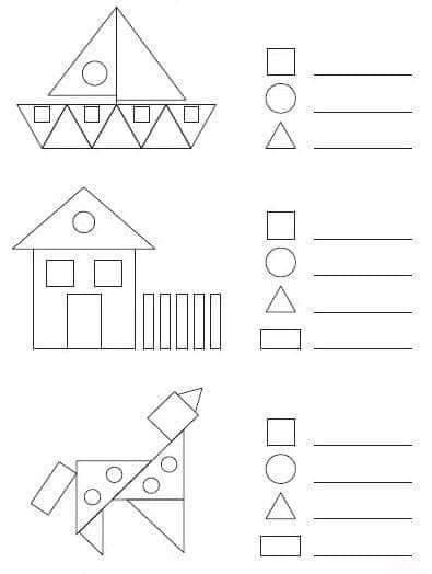 Shapes Worksheet Kindergarten, Shapes Kindergarten, Kids Worksheets Preschool, Shapes Preschool, Shapes Worksheets, Preschool Writing, Kids Math Worksheets, Activities Preschool, Kindergarten Math Worksheets